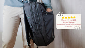 TICABA SMITH – LAPTOP RUGZAK T/M 15.6 INCH